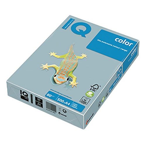 Fénymásolópapír színes IQ Color A/4 80 g pasztell jégkék OBL70 500 ív/csomag