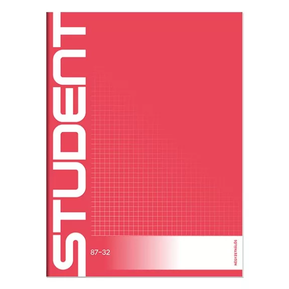 Füzet kockás ICO Student A/4 32 lapos 87-32 Füzet kockás ICO Student A/4 32 lapos 87-32