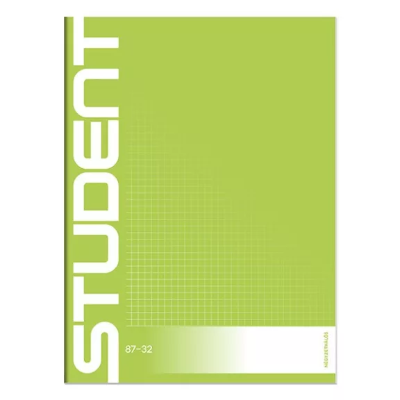 Füzet kockás ICO Student A/4 32 lapos 87-32 Füzet kockás ICO Student A/4 32 lapos 87-32