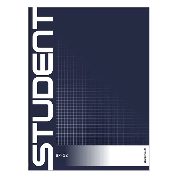 Füzet kockás ICO Student A/4 32 lapos 87-32 Füzet kockás ICO Student A/4 32 lapos 87-32