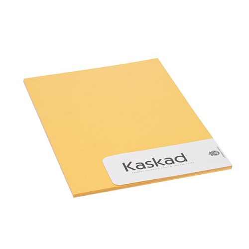 Dekorációs karton KASKAD A/4 2 oldalas 225 g napsárga 58 20 íves