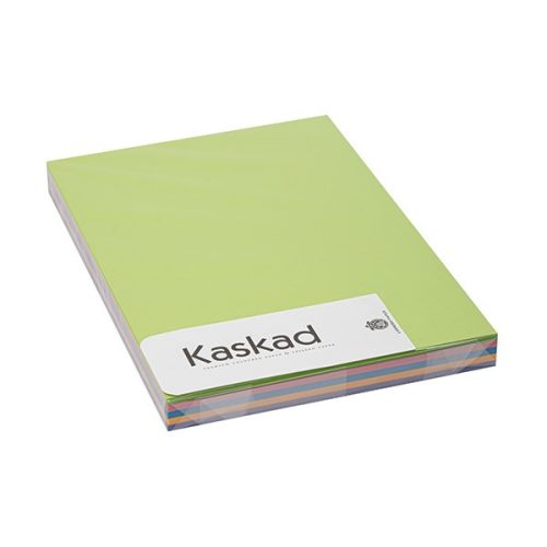 Dekorációs karton KASKAD A/4 2 oldalas 160 g intenzív vegyes színek 5x25 íves