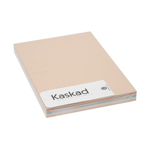 Dekorációs karton KASKAD A/4 2 oldalas 160 g pasztell vegyes színek 5x25 íves