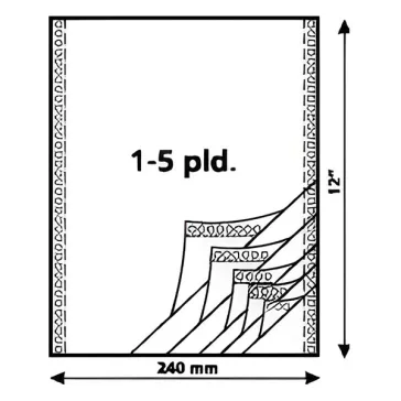   Leporelló STARPRINT 240/4 példány VR4-24 450 garnitúra/doboz