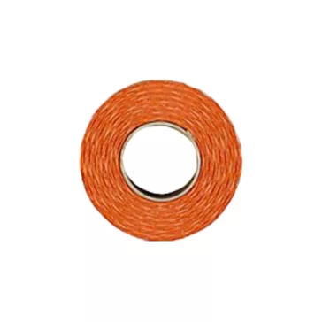   Árazószalag FORTUNA 22x12 mm perforált narancssárga 10 tekercs/csomag