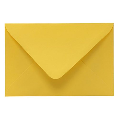 Boríték színes KASKAD LC/5 enyvezett 162x229mm 57 citromsárga 25 darabos