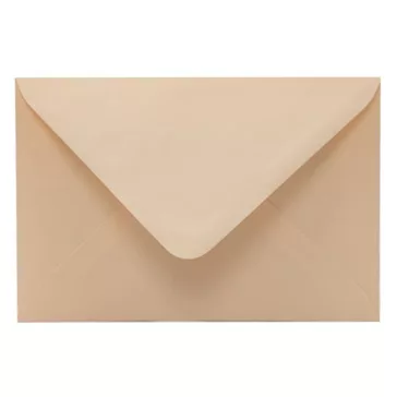   Boríték színes KASKAD LC/6 enyvezett 114x162mm 13 krém 50 darabos