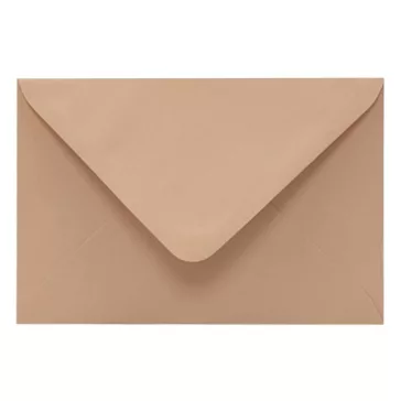   Boríték színes KASKAD LC/6 enyvezett 114x162mm 16 mokka 50 darabos