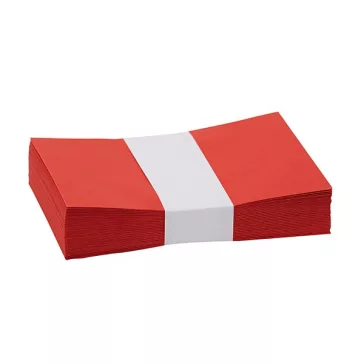   Boríték színes KASKAD LC/6 enyvezett 114x162mm 29 vörös 50 darabos