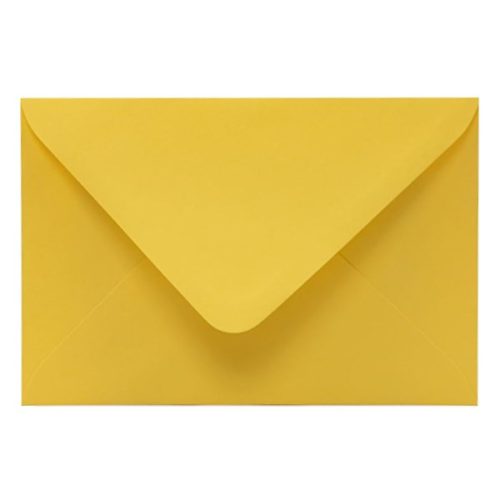 Boríték színes KASKAD LC/6 enyvezett 114x162mm 57 citromsárga 50 darabos