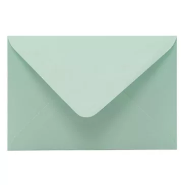   Boríték színes KASKAD LC/6 enyvezett 114x162mm 61 világos zöld 50 darabos