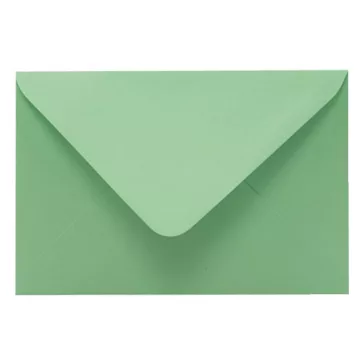   Boríték színes KASKAD LC/6 enyvezett 114x162mm 69 pisztácia zöld 50 darabos