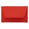 Névjegyboríték színes KASKAD enyvezett 70x105mm 28 korallpiros 50 darabos