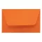 Névjegyboríték színes KASKAD enyvezett 70x105mm 48 narancs 50 darabos