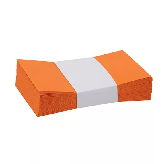 Névjegyboríték színes KASKAD enyvezett 70x105mm 48 narancs 50 darabos