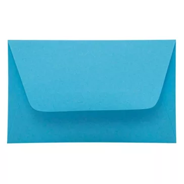   Névjegyboríték színes KASKAD enyvezett 70x105mm 77 vízkék 50 darabos