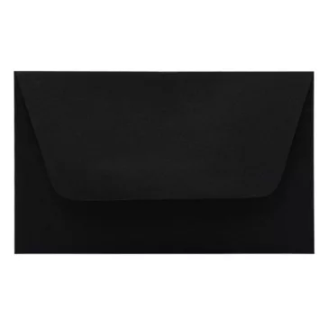   Névjegyboríték színes KASKAD enyvezett 70x105mm 99 fekete 50 darabos