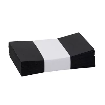  Névjegyboríték színes KASKAD enyvezett 70x105mm 99 fekete 50 darabos