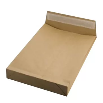   Boríték GPV TB/4 redős-talpas szilikonos 4cm kraft 250x353mm