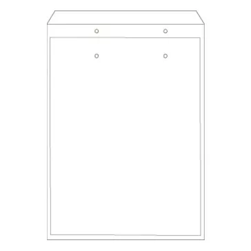 Légpárnás tasak No11/W1 szilikonos fehér 100x165mm