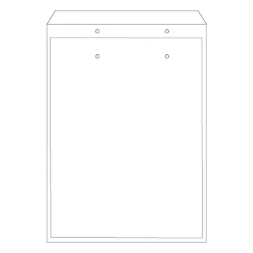 Légpárnás tasak No18/W8 szilikonos fehér 270x360mm