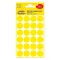 Etikett AVERY 3007 jelölőpont 18mm sárga 96 darabos
