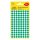 Etikett AVERY 3012 jelölőpont 8mm zöld 416 darabos
