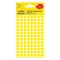 Etikett AVERY 3013 jelölőpont 8mm sárga 416 darabos