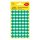 Etikett AVERY 3143 jelölőpont 12mm zöld 270 darabos
