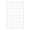 Etikett AVERY 3145 jelölőpont 12mm fehér 270 darabos