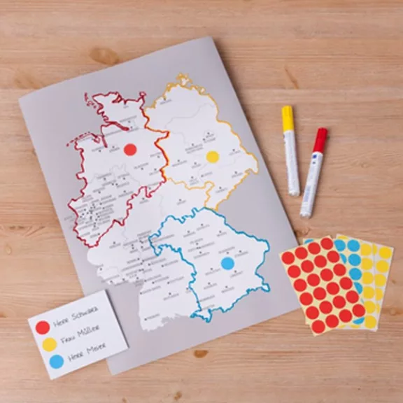 Etikett AVERY 3145 jelölőpont 12mm fehér 270 darabos