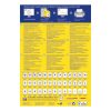 Etikett AVERY 3422 70x35mm univerzális 2400 címke/doboz 100 ív/doboz