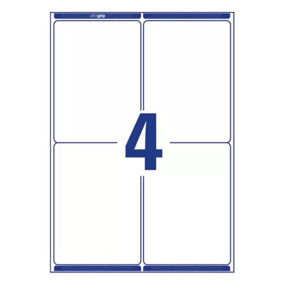 Etikett AVERY L7169-100 99,1x139mm univerzális 400 címke/doboz 100 ív/doboz