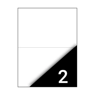   Etikett FORTUNA 210x148mm univerzális 200 címke/doboz 100 ív/doboz