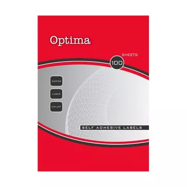   Etikett OPTIMA 32077 38x21,2mm 6500 címke/doboz 100 ív/doboz