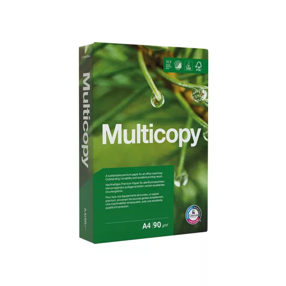 Fénymásolópapír MULTICOPY A/4 90 g 500 ív/csomag Fénymásolópapír MULTICOPY A/4 90 g 500 ív/csomag