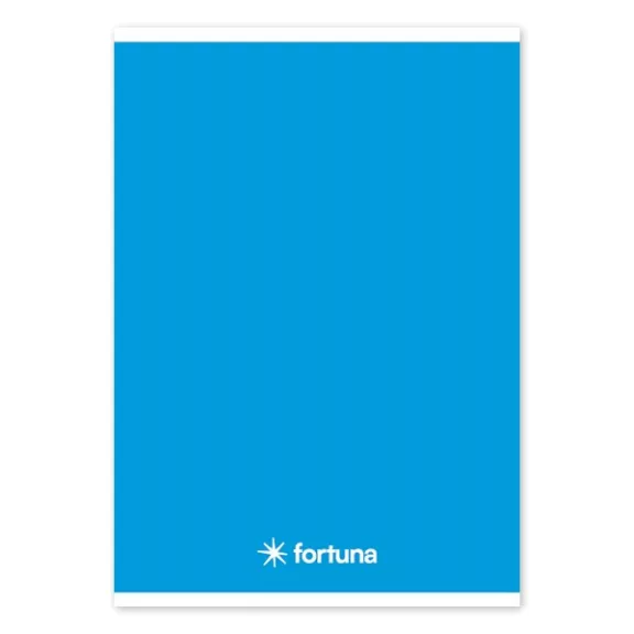 Füzet vonalas FORTUNA Monocolor A/5 32 lapos 21-32 4-8.osztályos kék