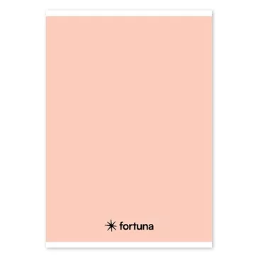   Füzet vonalas FORTUNA Monocolor A/5 32 lapos 21-32 4-8.osztályos pasztell barack