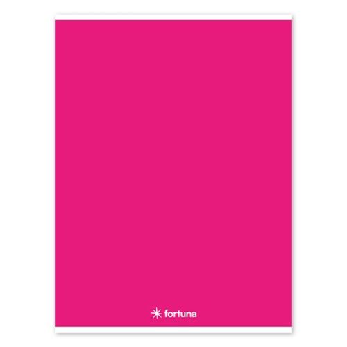 Füzet vonalas FORTUNA Monocolor A/4 32 lapos magenta