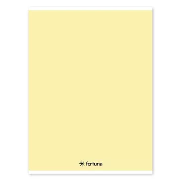   Füzet vonalas FORTUNA Monocolor A/4 32 lapos 81-32 pasztell sárga