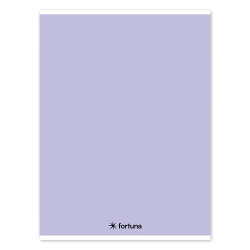 Füzet vonalas FORTUNA Monocolor A/4 32 lapos pasztell lila