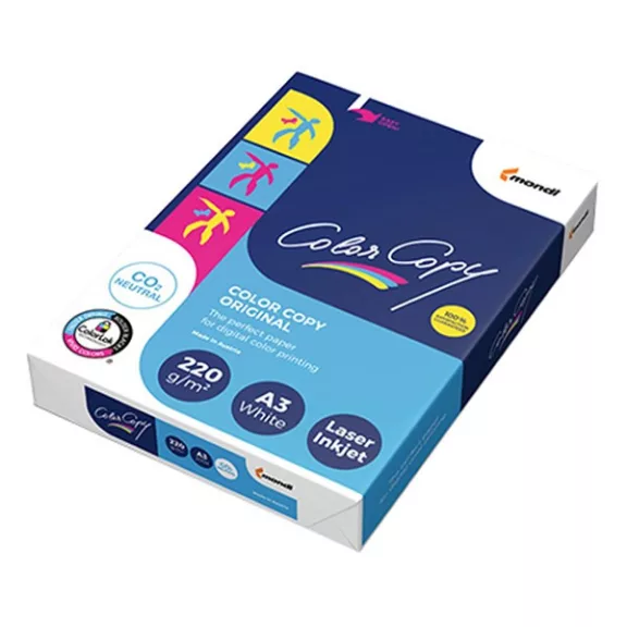 Fénymásolópapír COLOR COPY A/3 220 g 250 ív/csomag Fénymásolópapír COLOR COPY A/3 220 g 250 ív/csomag