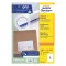 Etikett AVERY 3655-200 210x148 mm fehér univerzális 440 címke/doboz 200+20 ív/doboz