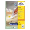 Etikett AVERY L4736REV-100 45,7x21,2 mm univerzális visszaszedhető 4800 címke/doboz 100 ív/doboz