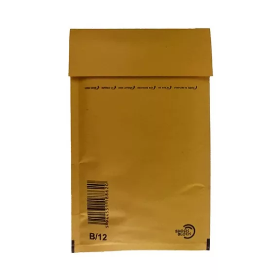 Légpárnás tasak No12/W2 szilikonos barna 120x215mm Légpárnás tasak No12/W2 szilikonos barna 120x215mm