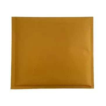 Légpárnás tasak CD szilikonos barna 165x180mm