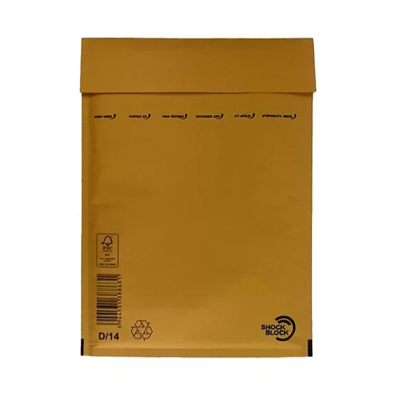 Légpárnás tasak No14/W4 szilikonos barna 180x265mm Légpárnás tasak No14/W4 szilikonos barna 180x265mm