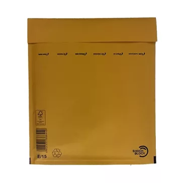 Légpárnás tasak No15/W5 szilikonos barna 220x265mm