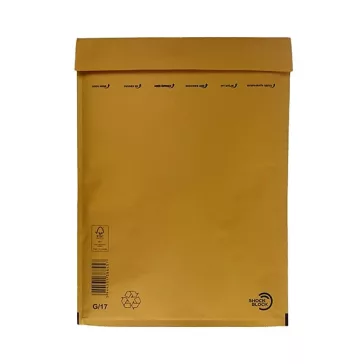 Légpárnás tasak No17/W7 szilikonos barna 240x340mm
