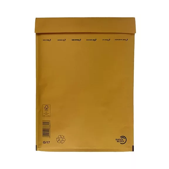 Légpárnás tasak No17/W7 szilikonos barna 240x340mm Légpárnás tasak No17/W7 szilikonos barna 240x340mm